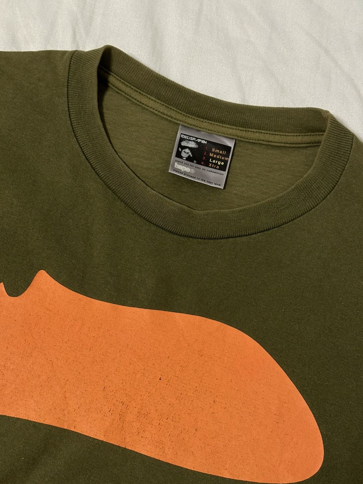 Bape Ape Face Tee Size US L / EU 52-54 / 3 - 2 Thumbnail