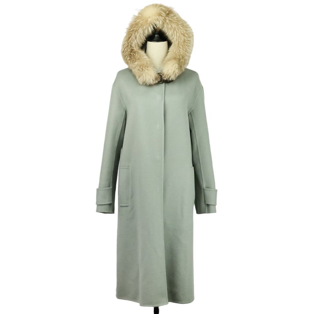 Other Other FOXEY Blue Moon Cashmere Fox Fur Coat Natural Material Outerwear 38755 DUTY FREE for USA Size ONE SIZE - 1 Thumbnail
