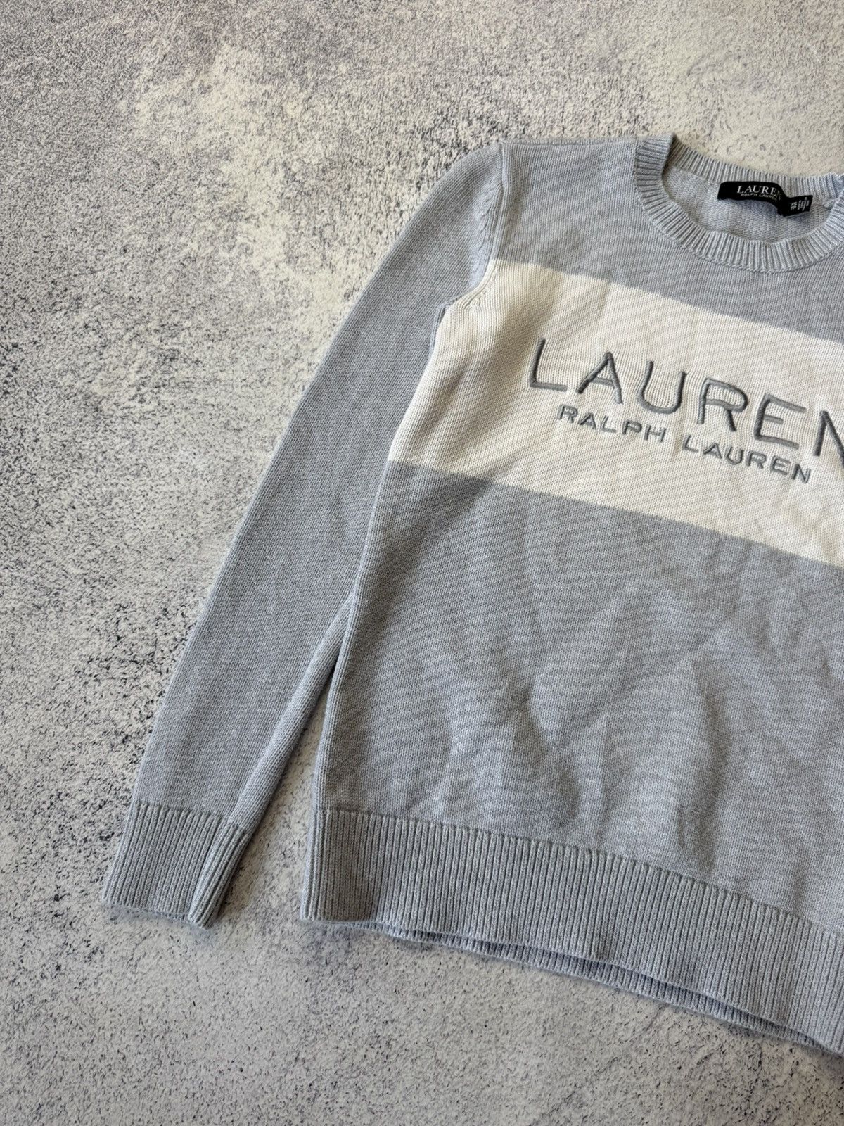 Polo Ralph Lauren Vintage Women’s Polo Ralph Lauren Sweater Big Logo Y2K Size XS / US 0-2 / IT 36-38 - 6 Thumbnail