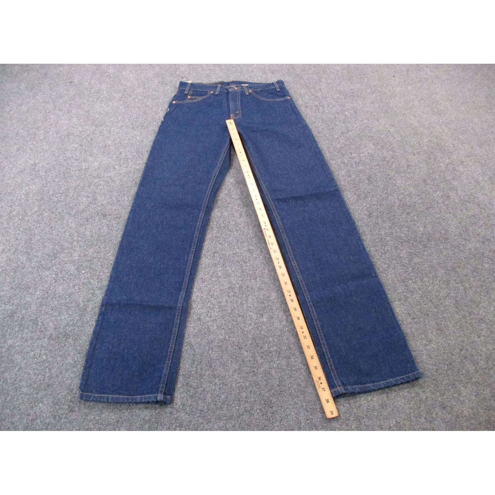 Levi's VINTAGE Levi's Jeans Mens Regular 33 36 Denim Straight 505 Orange Tab 90s Blue Jeans Mens Size US 32 / EU 48 - 4 Thumbnail