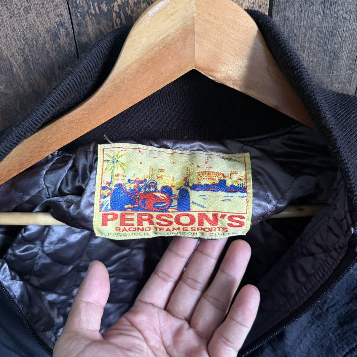 PERSON'S Vintage Person’s Racing Team Bomber Jacket Size US L / EU 52-54 / 3 - 5 Thumbnail