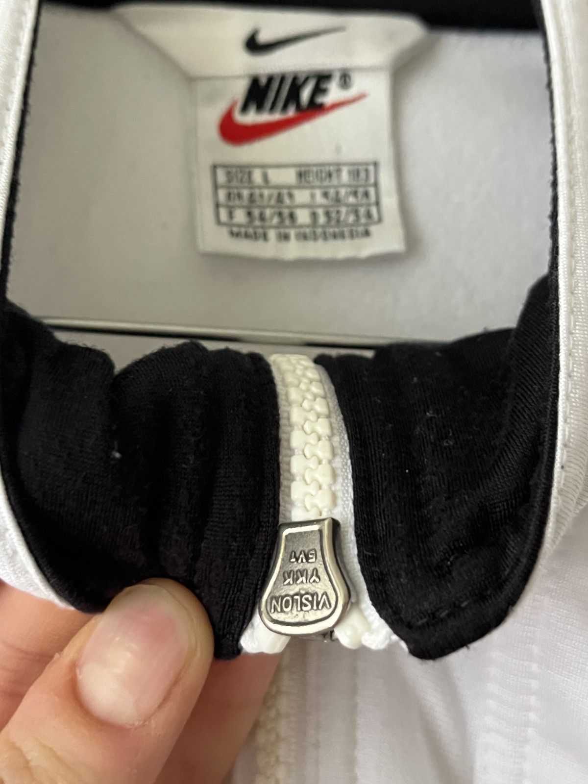 Nike Nike vintage track zip-hoodie y2k Size US L / EU 52-54 / 3 - 14 Thumbnail