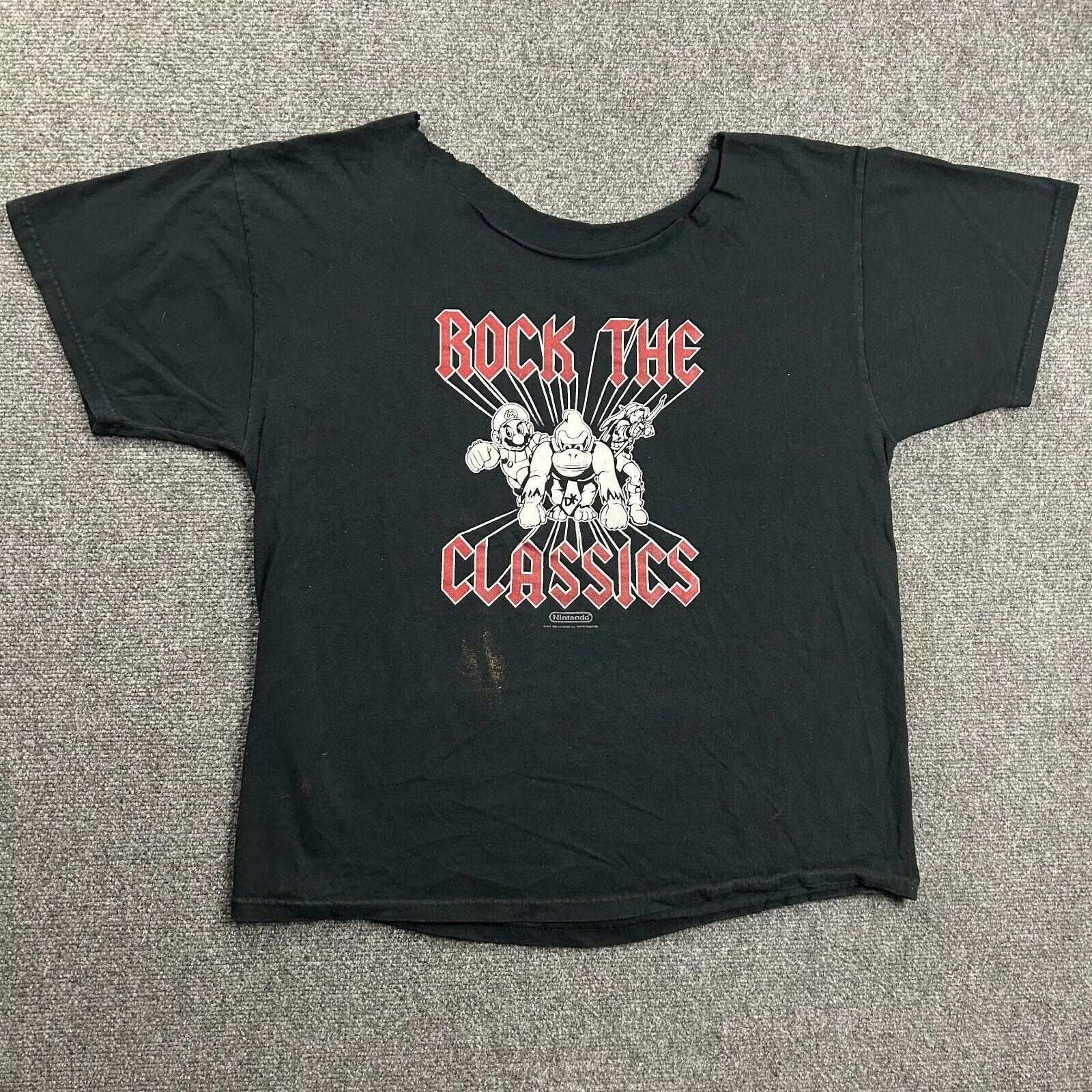 Nintendo Vintage Nintendo Shirt Womens 2XL Retro Rock The Classics Size XXL / US 16-18 / IT 52-54 - 1 Thumbnail