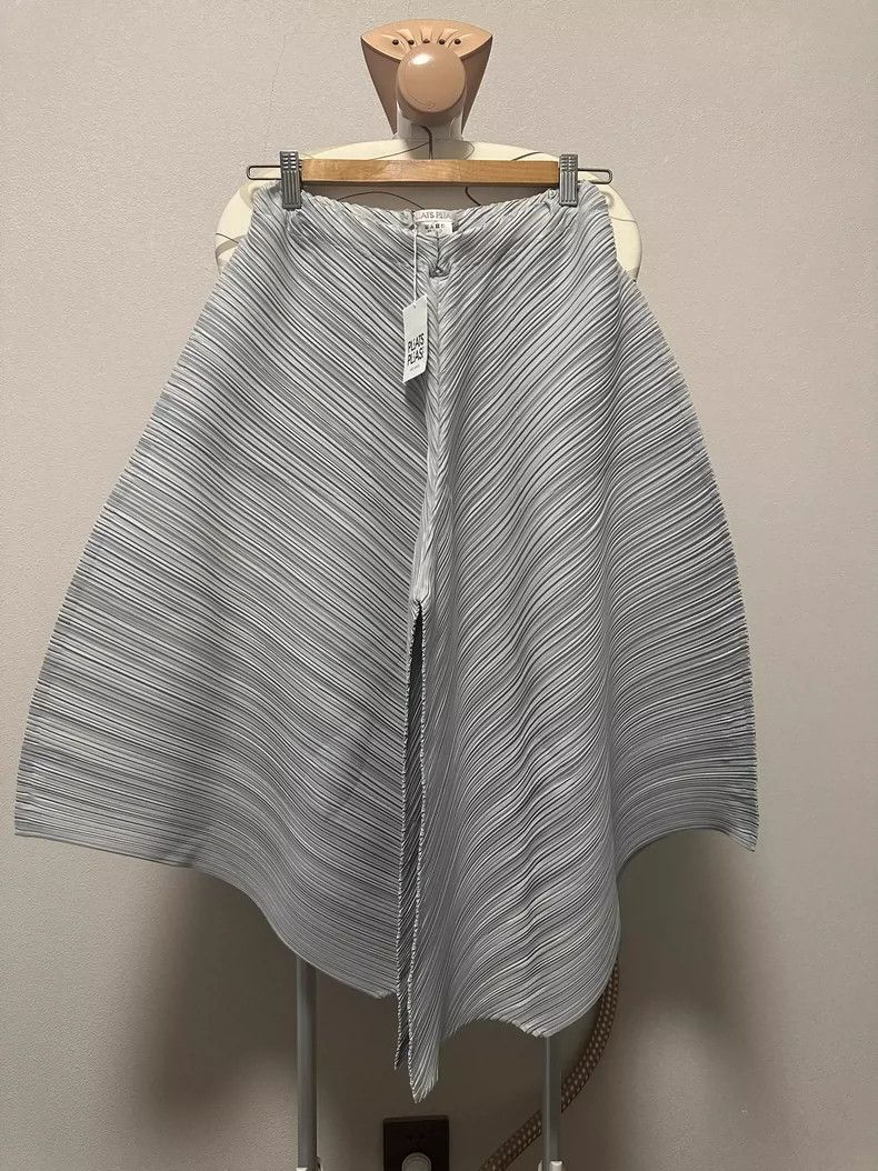 Issey Miyake Issey Miyake Pleats Wide-Leg Skirt Pants - dmc Size US 30 / EU 46 - 1 Thumbnail