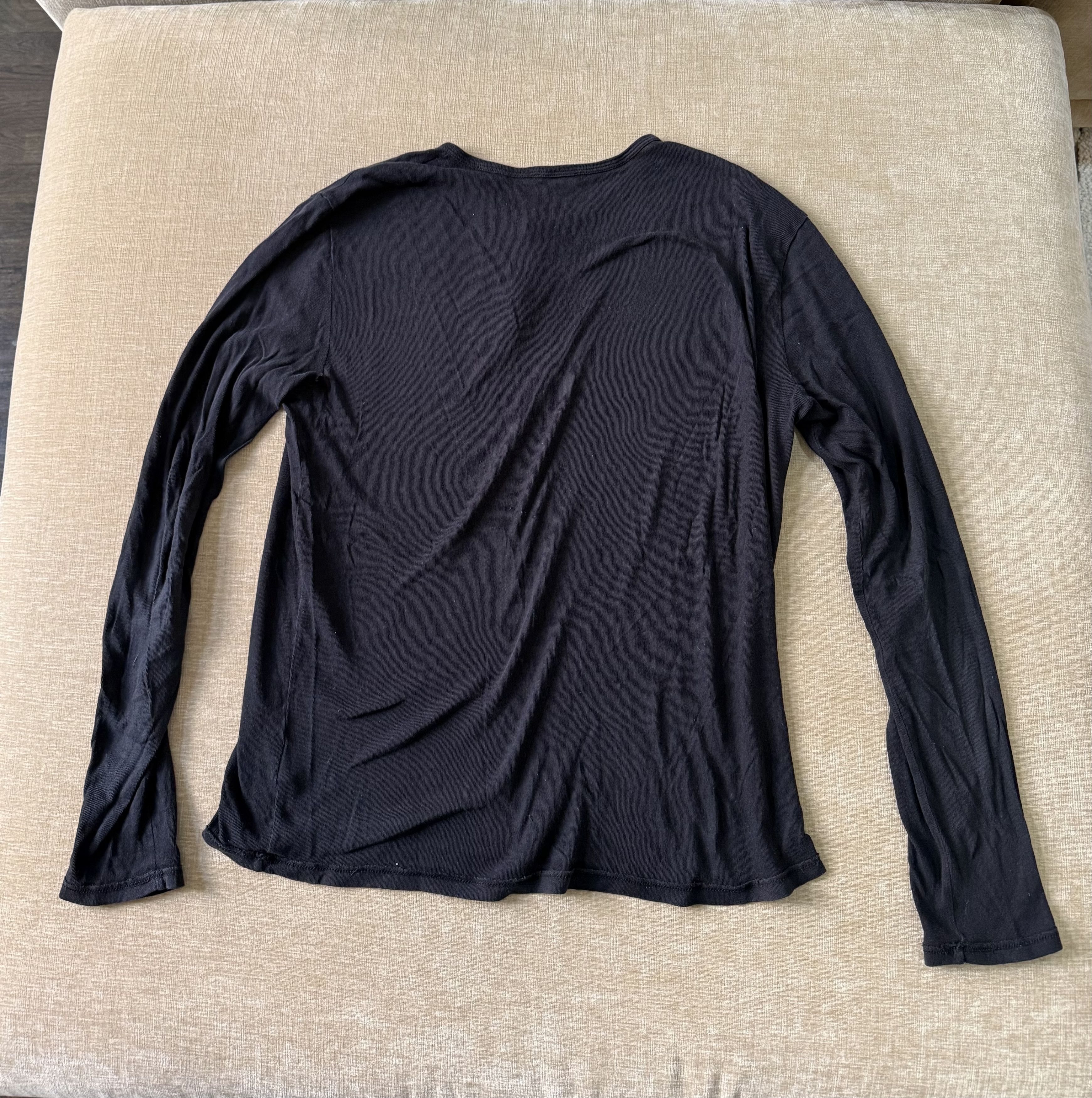 Vince Black Vince Henley Size US M / EU 48-50 / 2 - 4 Thumbnail