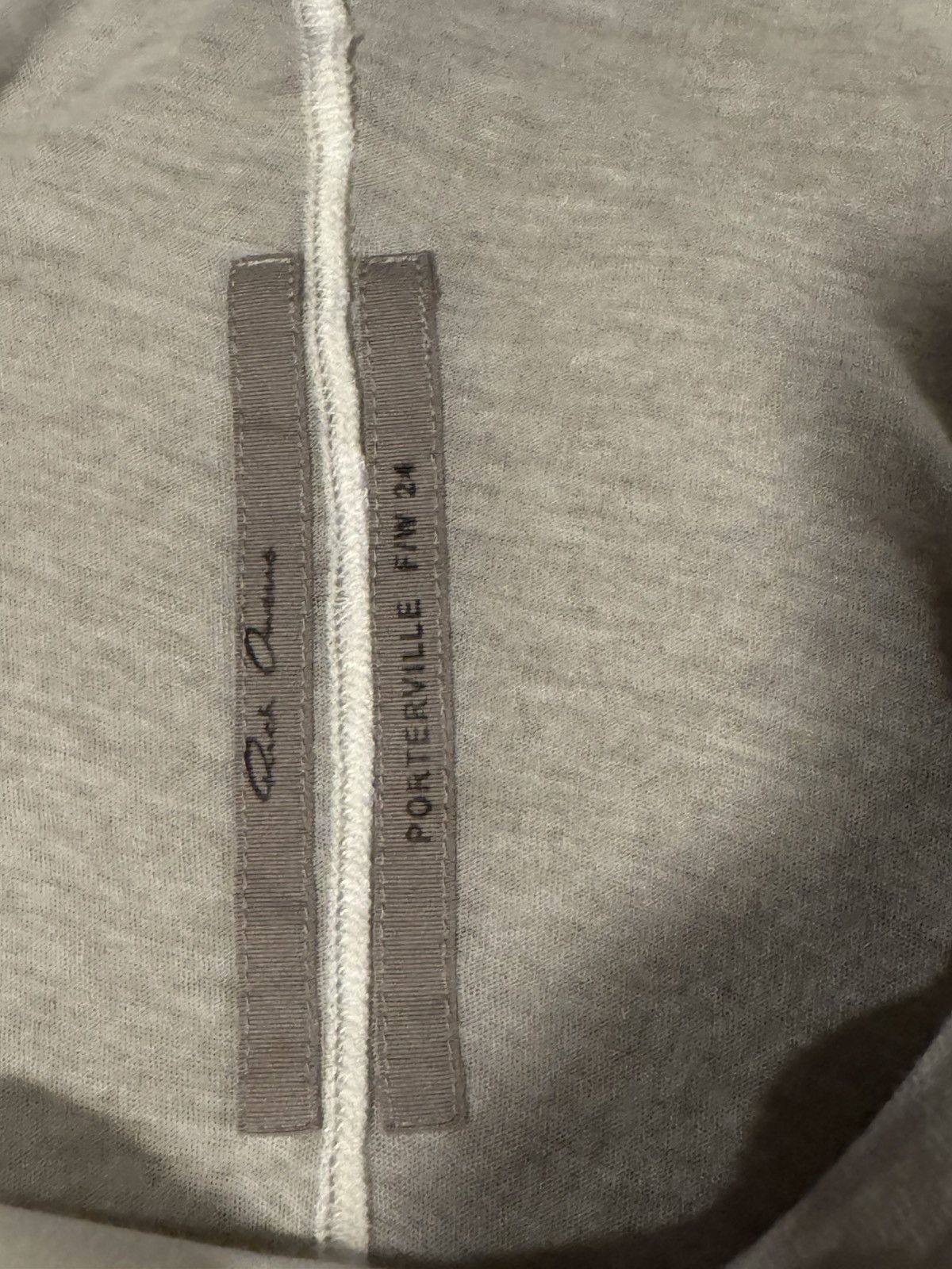 Rick Owens Rick Owens Milk thin unstable cotton tee Size US L / EU 52-54 / 3 - 3 Thumbnail