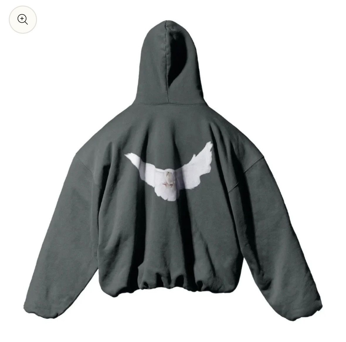 image of Yeezy Gap Balenciaga Dove Hoodie “Dark Green”, Men's (Size Medium)
