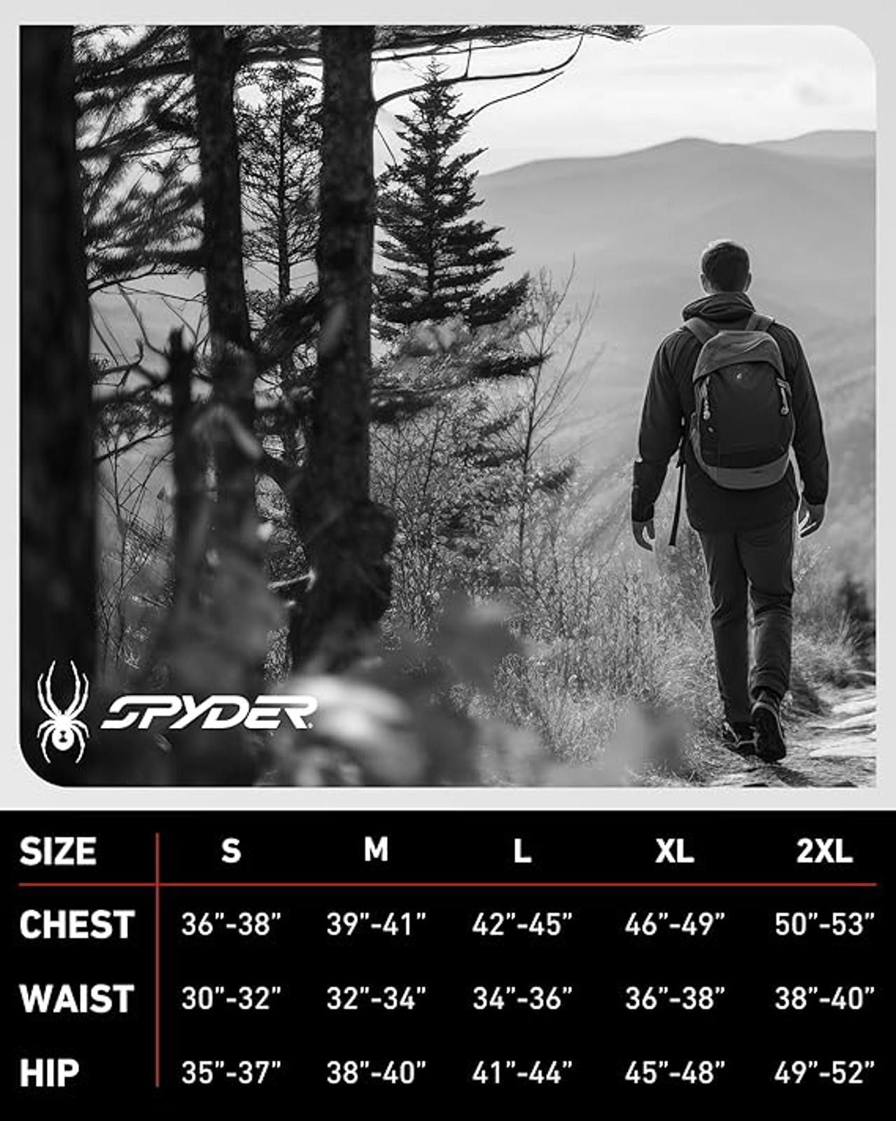 Spyder Spyder Men's Ray 1/4 Zip Pullover Hoodie - Medium -Olive Grn Size US M / EU 48-50 / 2 - 9 Thumbnail