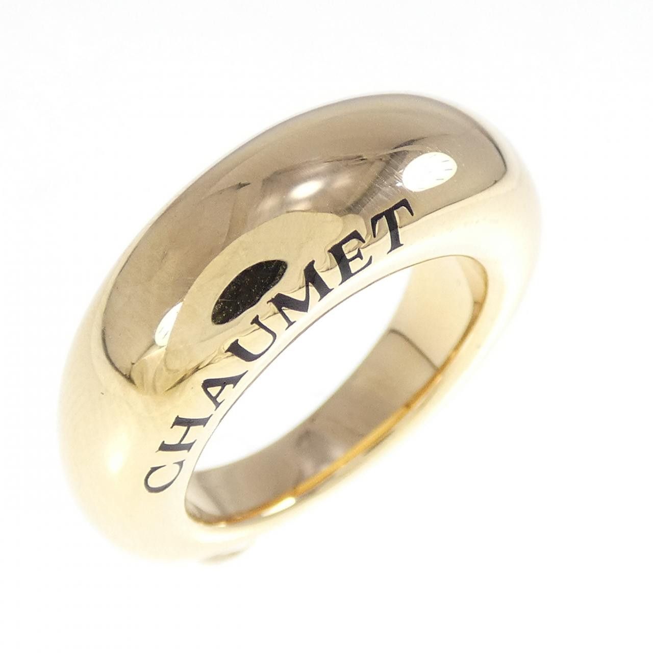 Chaumet Chaumet Anou Chaumet Signet Ring Au750 Yellow Gold Ring Metal Ring DUTY FREE for USA