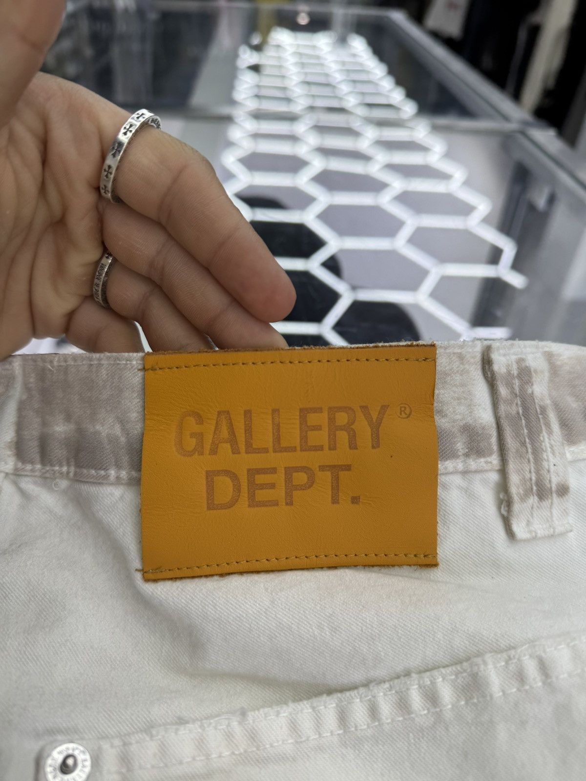 Gallery Dept. Gallery Dept LE BAR DÉ MUSIC DE LA GALERIE Painted Flares Size US 32 / EU 48 - 11 Thumbnail