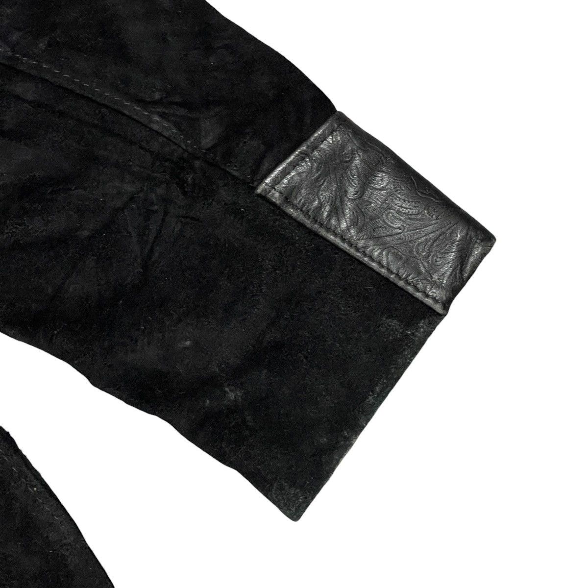 Schott Vintage Schott NYC Western Made in USA Suede Leather Jacket Size US L / EU 52-54 / 3 - 14 Thumbnail