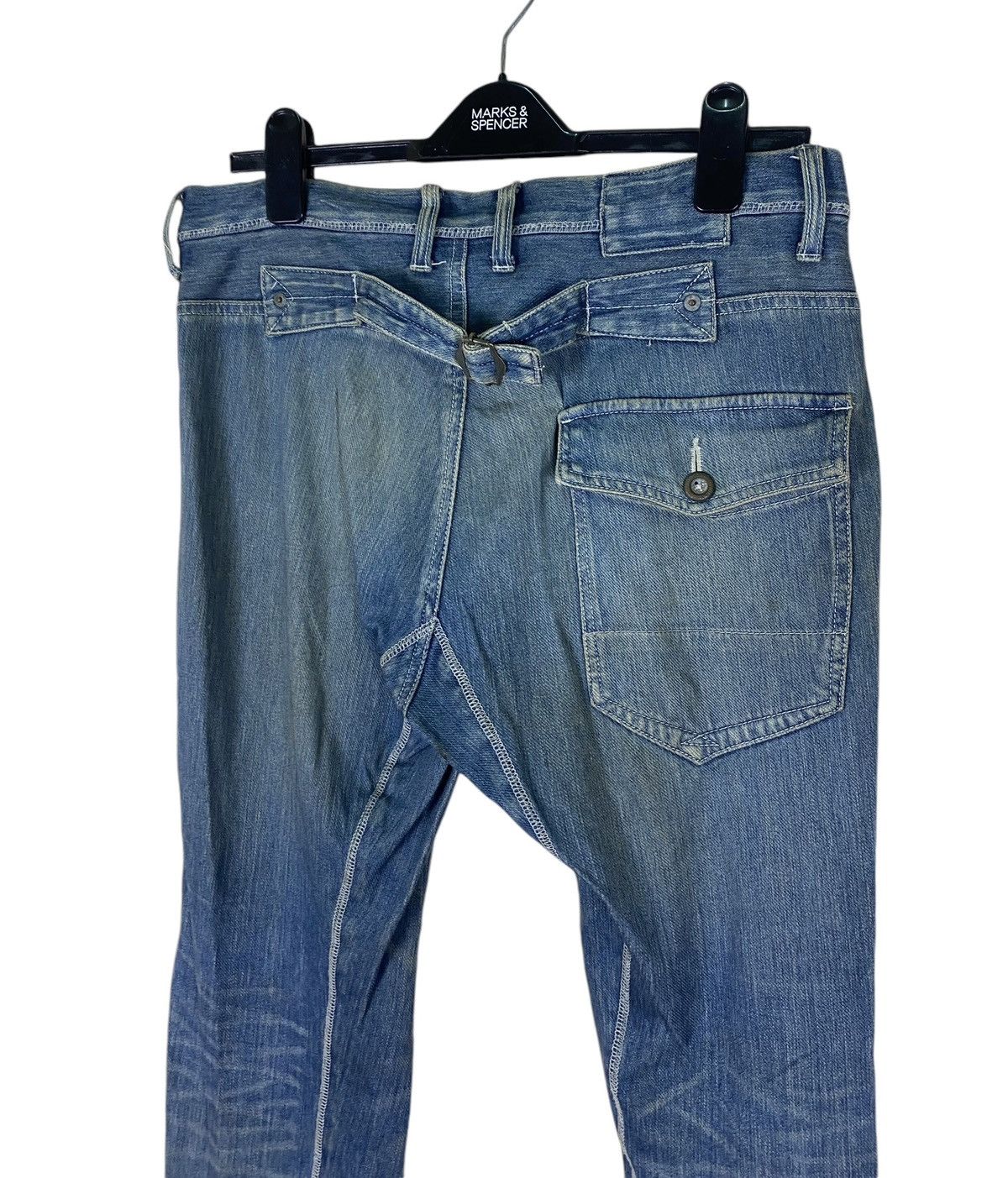 ABAHOUSE Japanese Brand Abahouse Stretchable Single Pocket Denim Size US 33 - 9 Thumbnail
