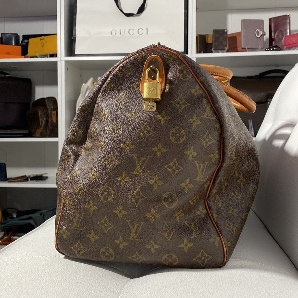 Louis Vuitton Authentic Louis Vuitton Monogram Keepall 50 Travel Bag Size ONE SIZE - 6 Thumbnail