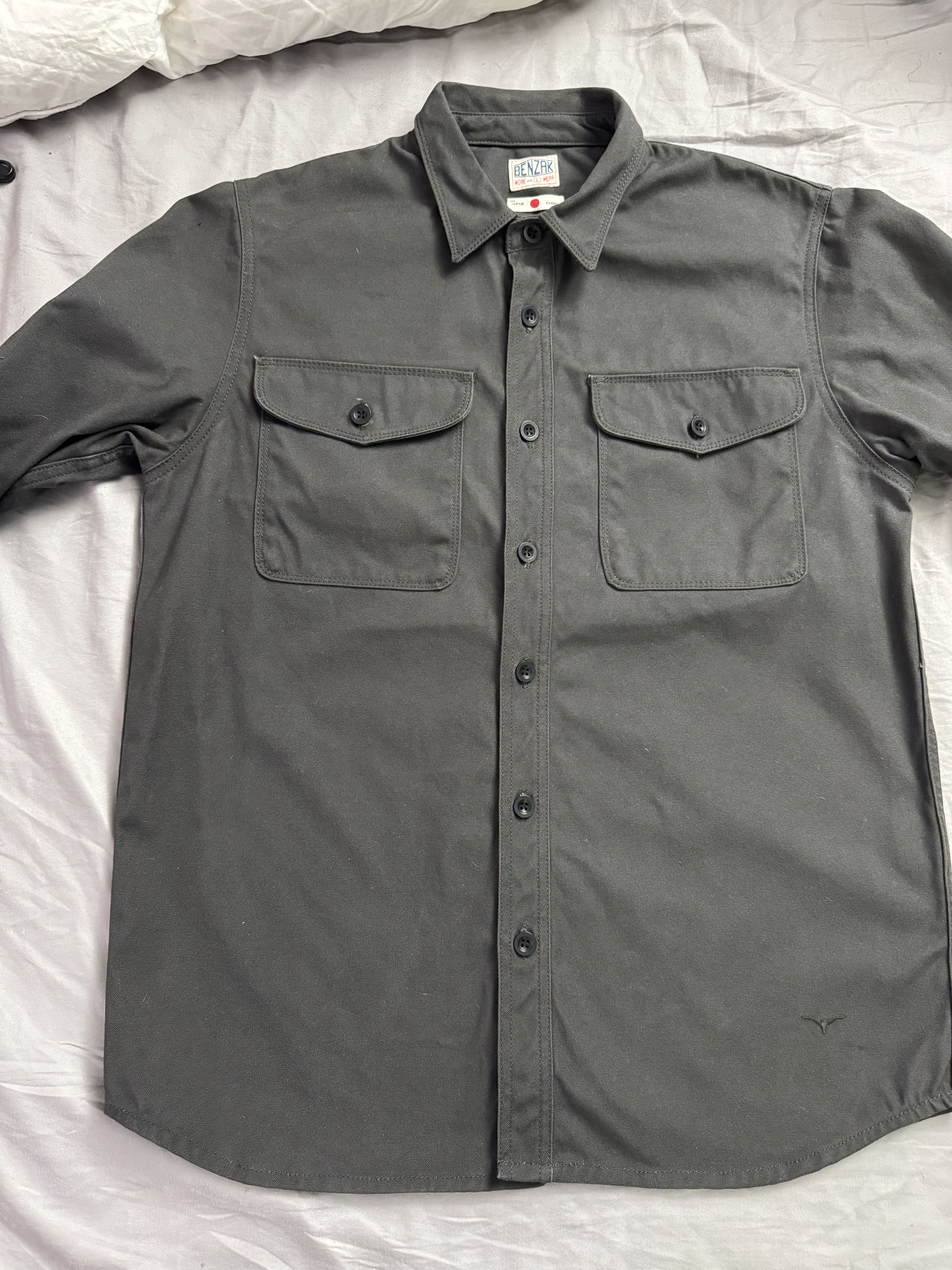 Benzak Denim Developers BWS-04 SCOUT OVERSHIRT 9 oz. Size US L / EU 52-54 / 3 - 7 Thumbnail