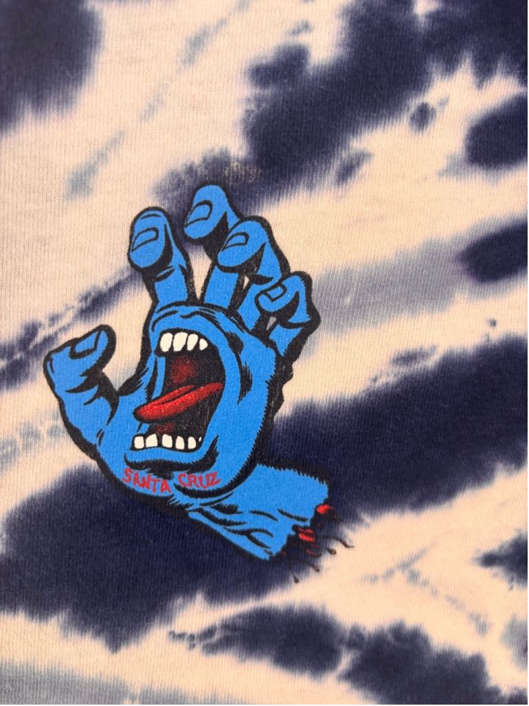 Santa Cruz Skateboards Men's Santa Cruz Tie Dye T-shirt Size M Blue Size US M / EU 48-50 / 2 - 1 Thumbnail