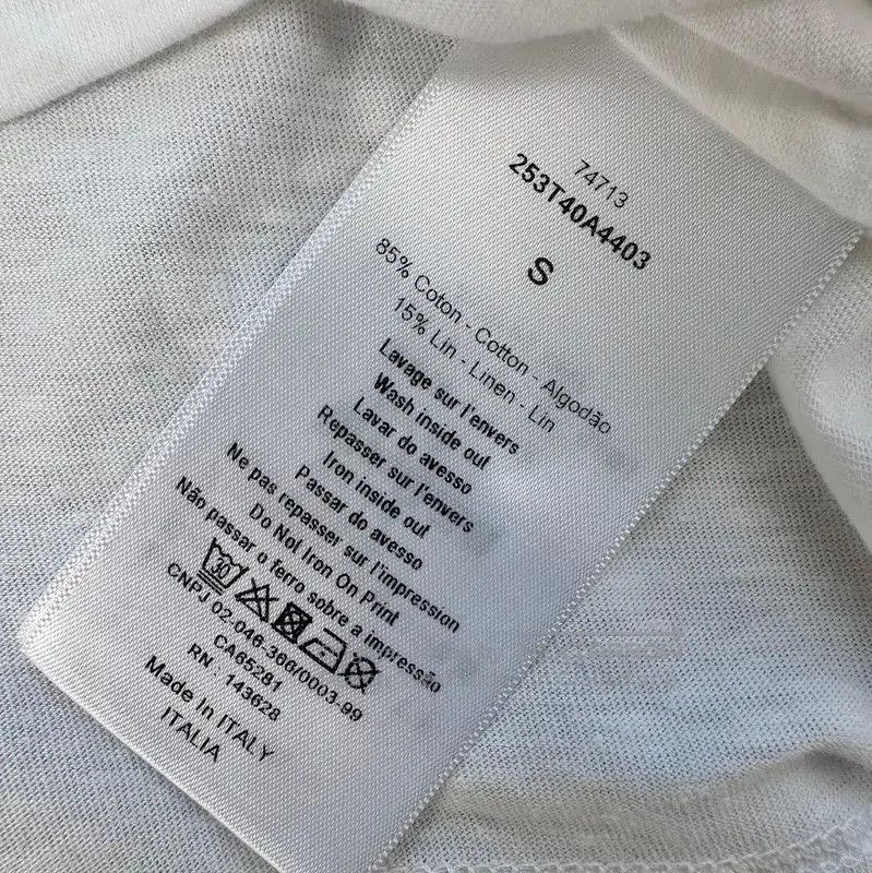 Dior Dior Women's Lucky Star Graphic T. Size S / US 4 / IT 40 - 8 Thumbnail