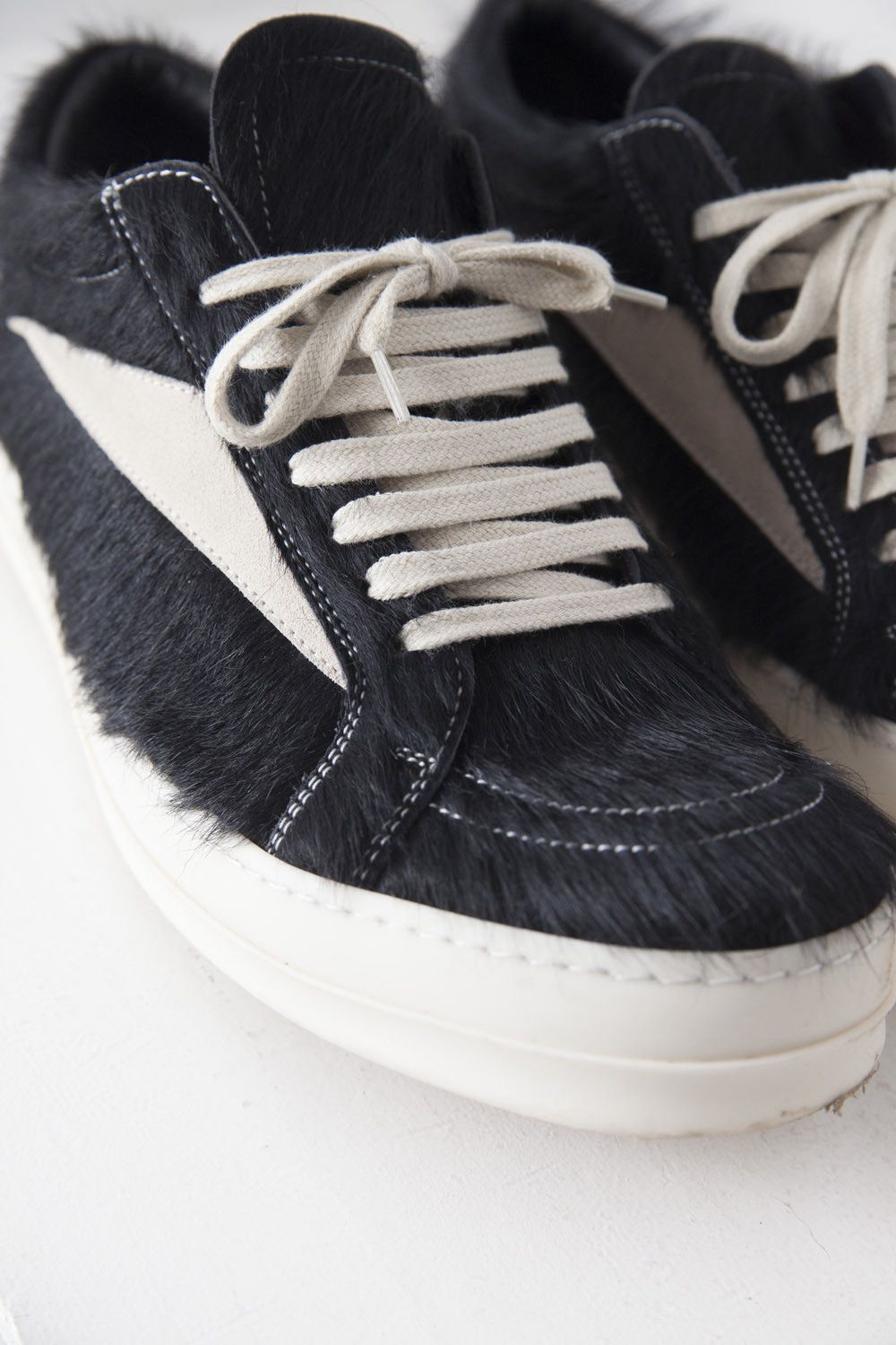 Rick Owens SS24 Pony hair vintage Vans low sneakers Size US 9 / EU 42 - 6 Thumbnail