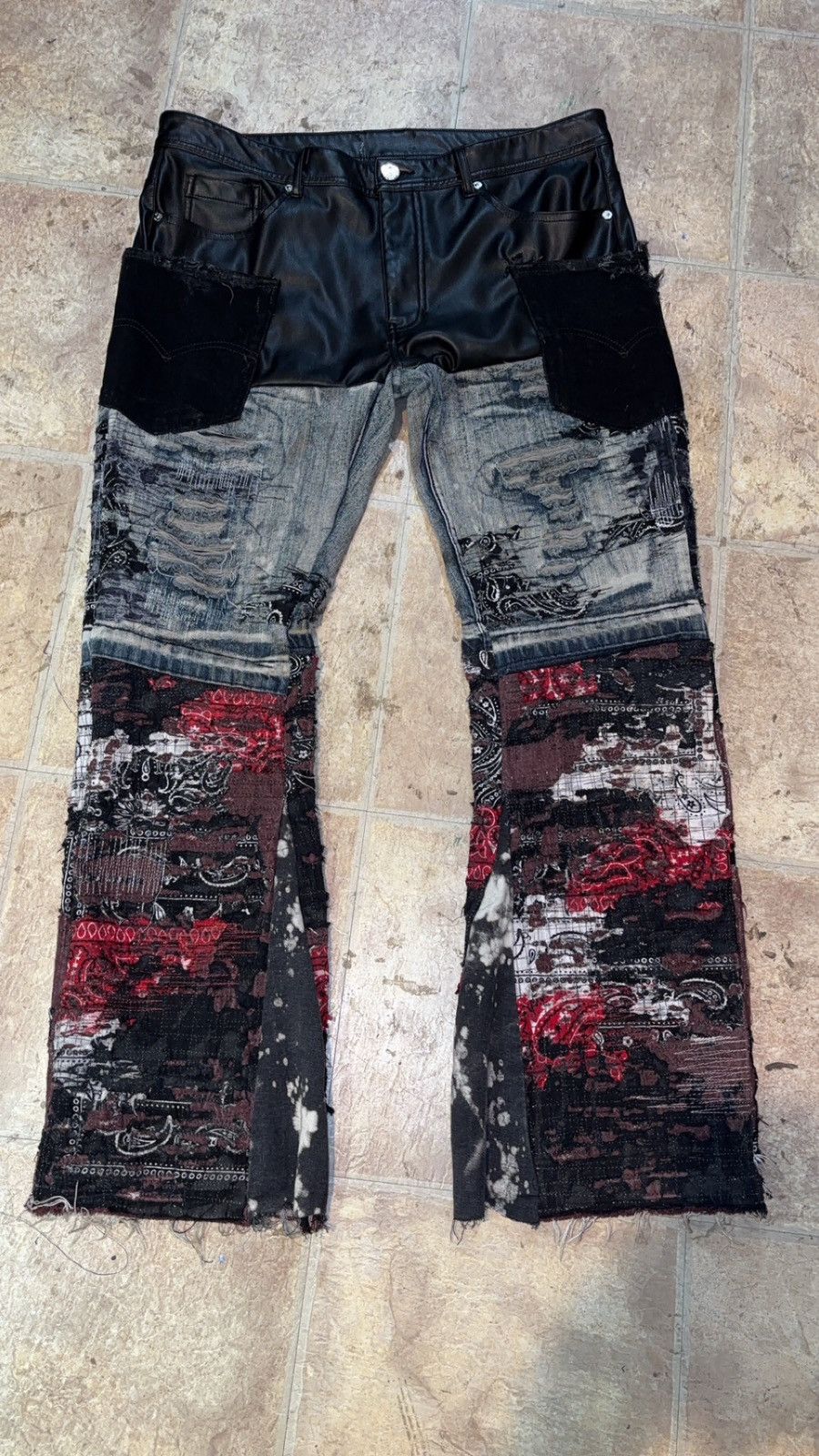 Other Custom hybrid boro denim Size US 36 / EU 52 - 2 Thumbnail