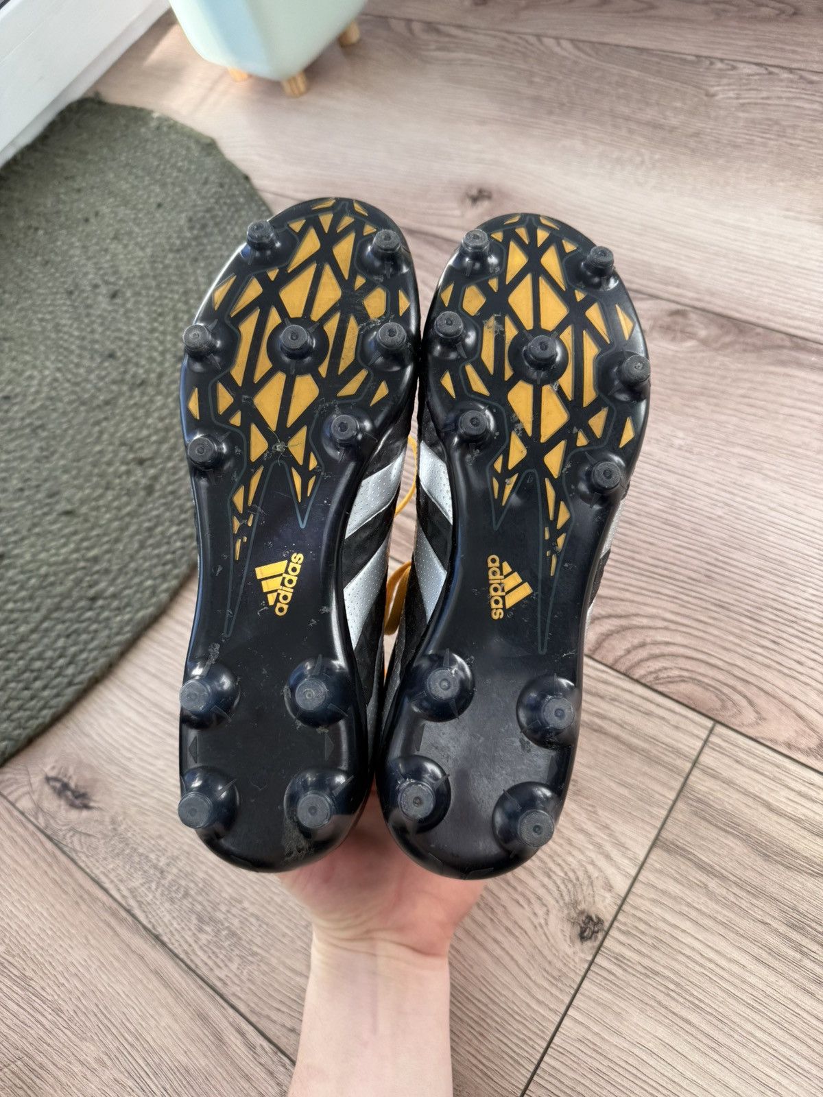Adidas × Vintage Mens Vintage Soccer Boots Adidas Ace 16.2 Size US 8.5 / EU 41-42 - 7 Thumbnail