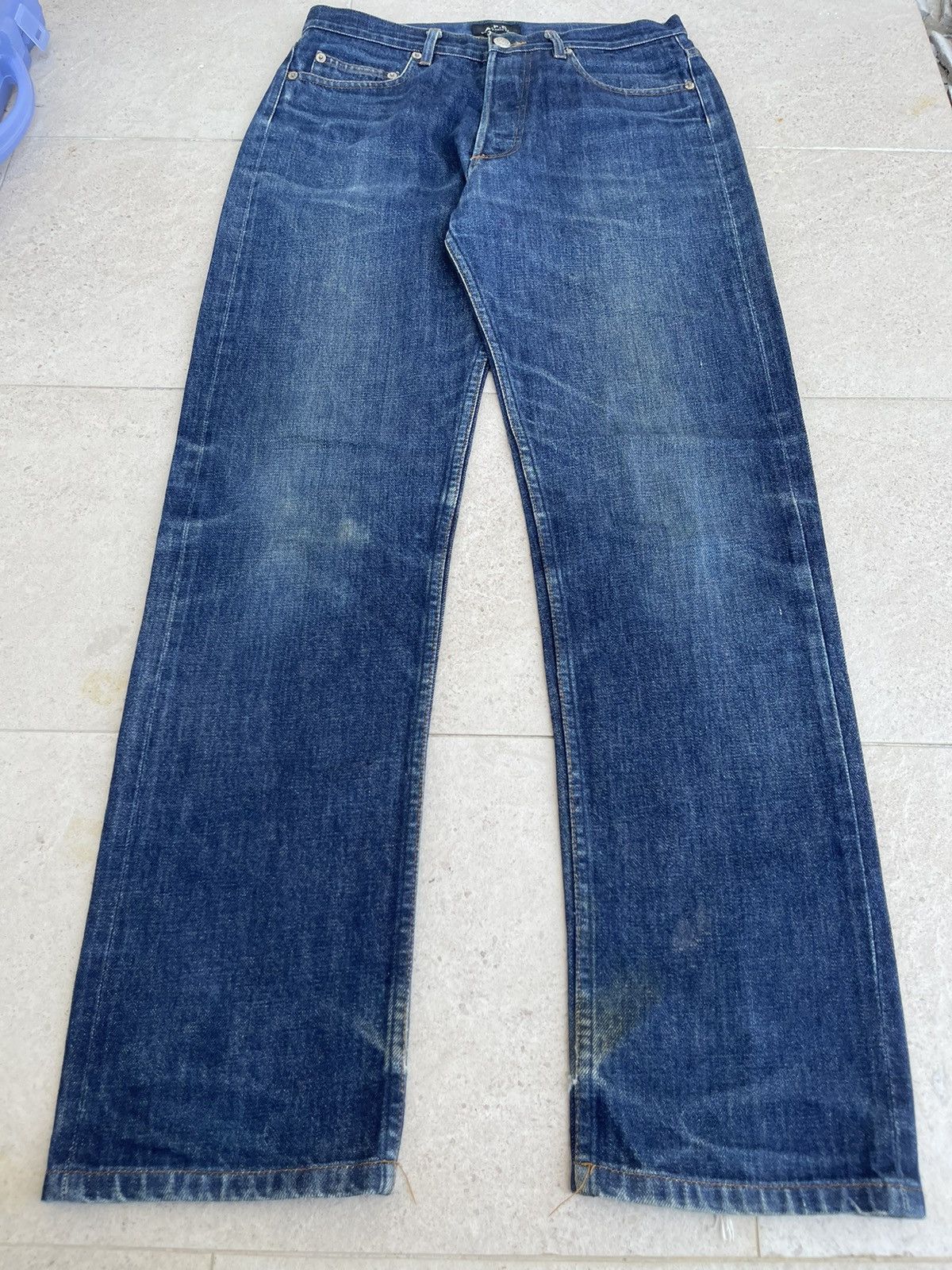 A.P.C. × Japanese Brand 🔥Japanese Brands Vintage A.P.C Distressed Denim W29🔥 Size US 29 - 8 Thumbnail