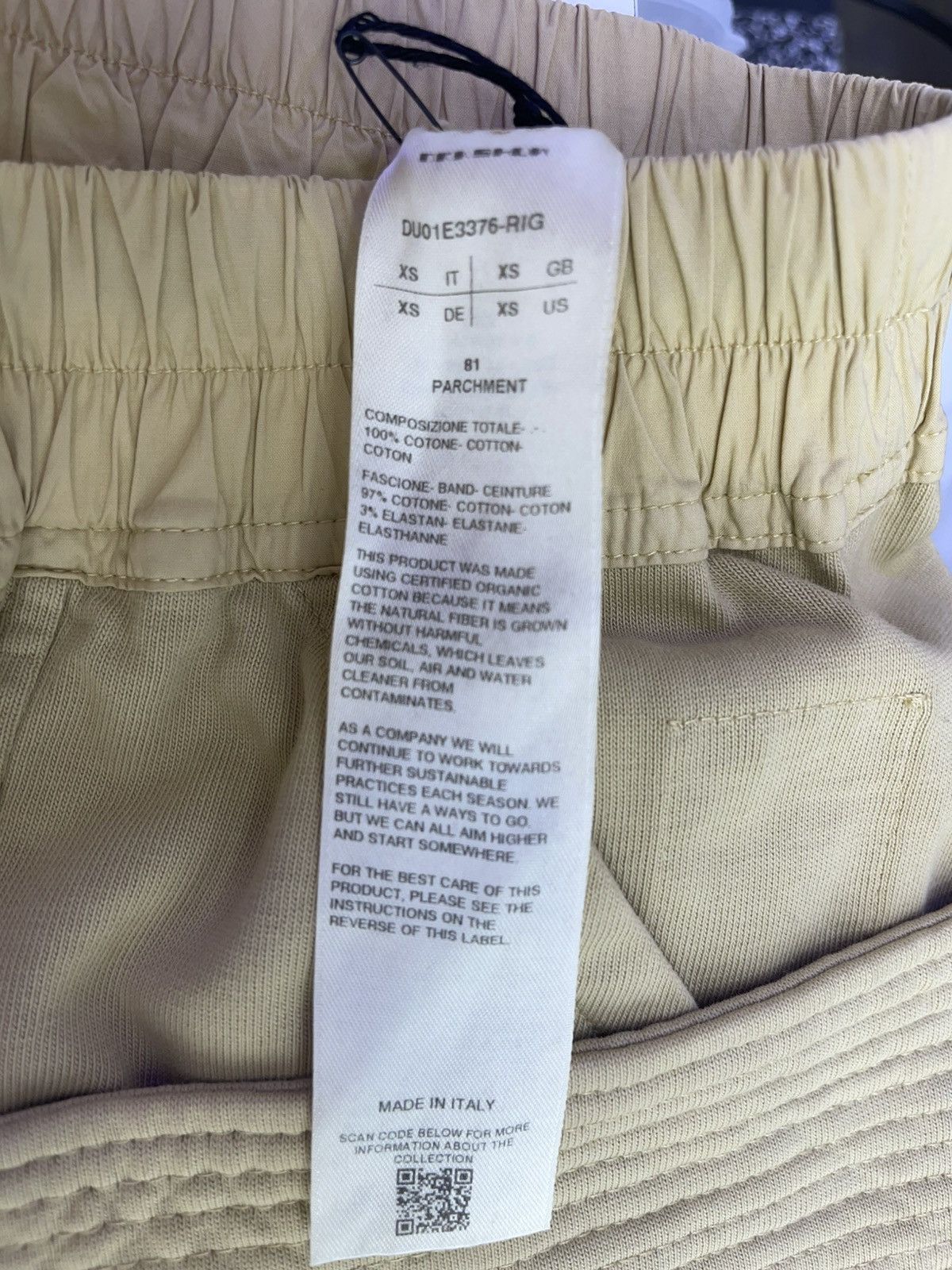 Rick Owens Rick Owens “hollywood Creatch” sweatpants (yellow) Size US 27 - 5 Thumbnail