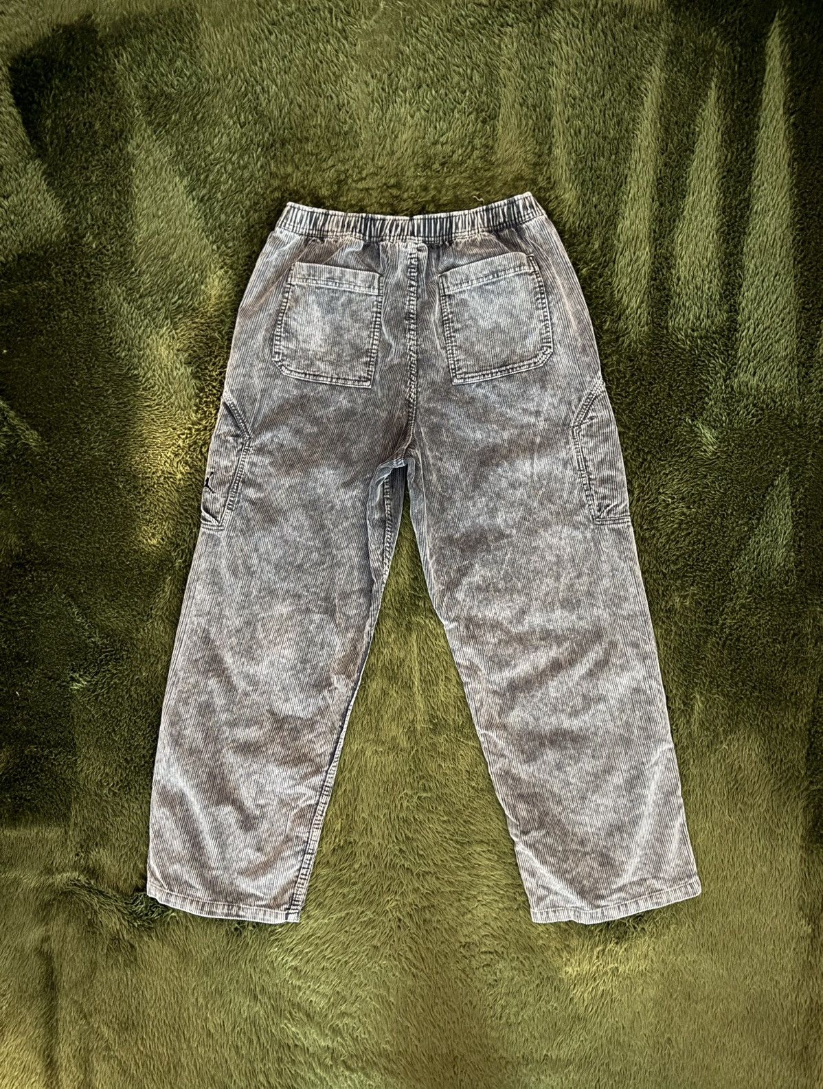 Jordan Brand [L] Jordan Flight Chicago Washed Corduroy Pants Black Grey Size US 36 / EU 52 - 9 Thumbnail