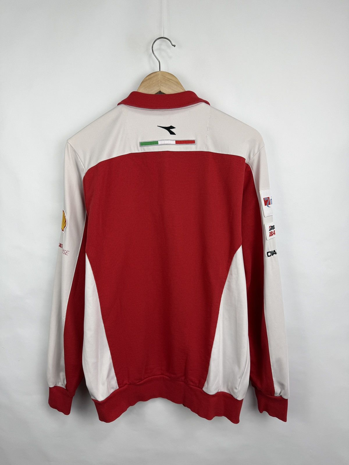 Ducati 🇮🇹 Ducati Corse Diadora Bridgestone Shell Long Sleeve 2015 Size US L / EU 52-54 / 3 - 9 Thumbnail