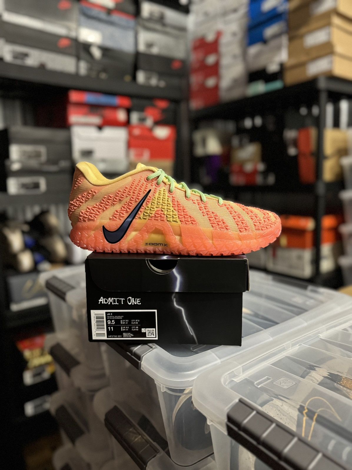 Nike Nike Ja 3 Daybreak Size 9.5 Size US 9.5 / EU 42-43 - 1 Thumbnail
