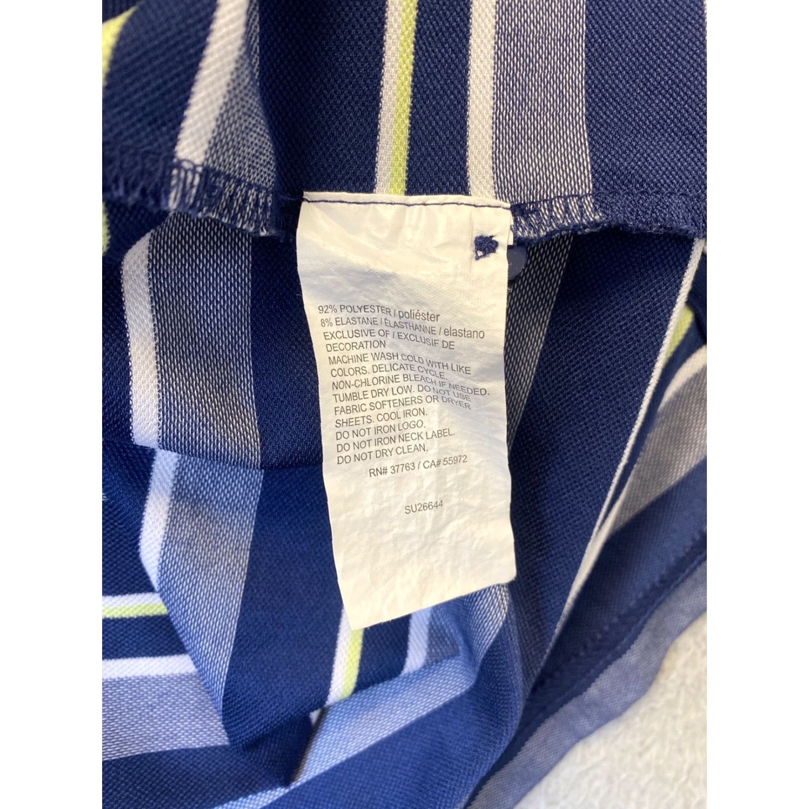 Callaway VINTAGE Callaway Golf Polo Shirt 2XL Gray Blue Stripes Outdoor Mens Activewear Size US XXL / EU 58 / 5 - 7 Thumbnail