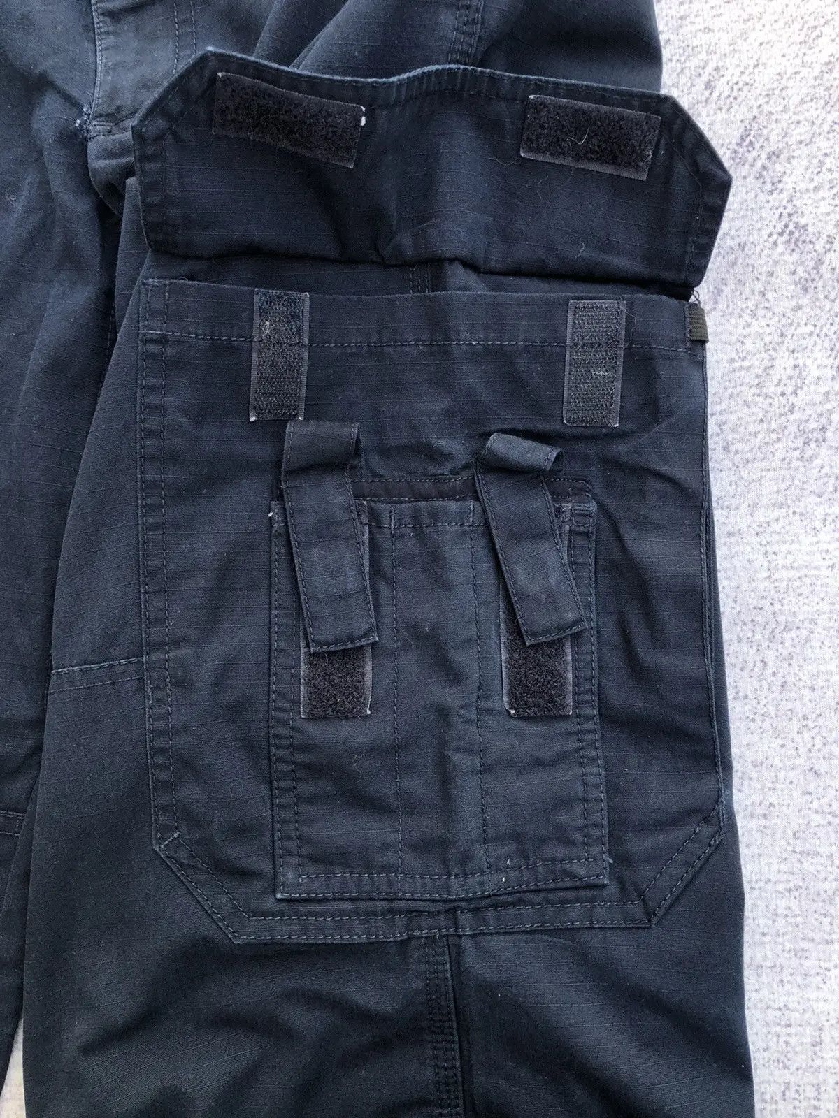 5.11 Very Rare Navy Blue Multipocket Bush Cargo Pants 9 Pocket Size US 33 - 6 Thumbnail