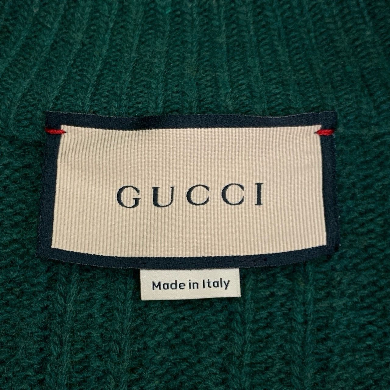 Gucci Gucci Knit Jacket Colorblock Zip-Up with Stand Collar (L) Size US L / EU 52-54 / 3 - 2 Thumbnail