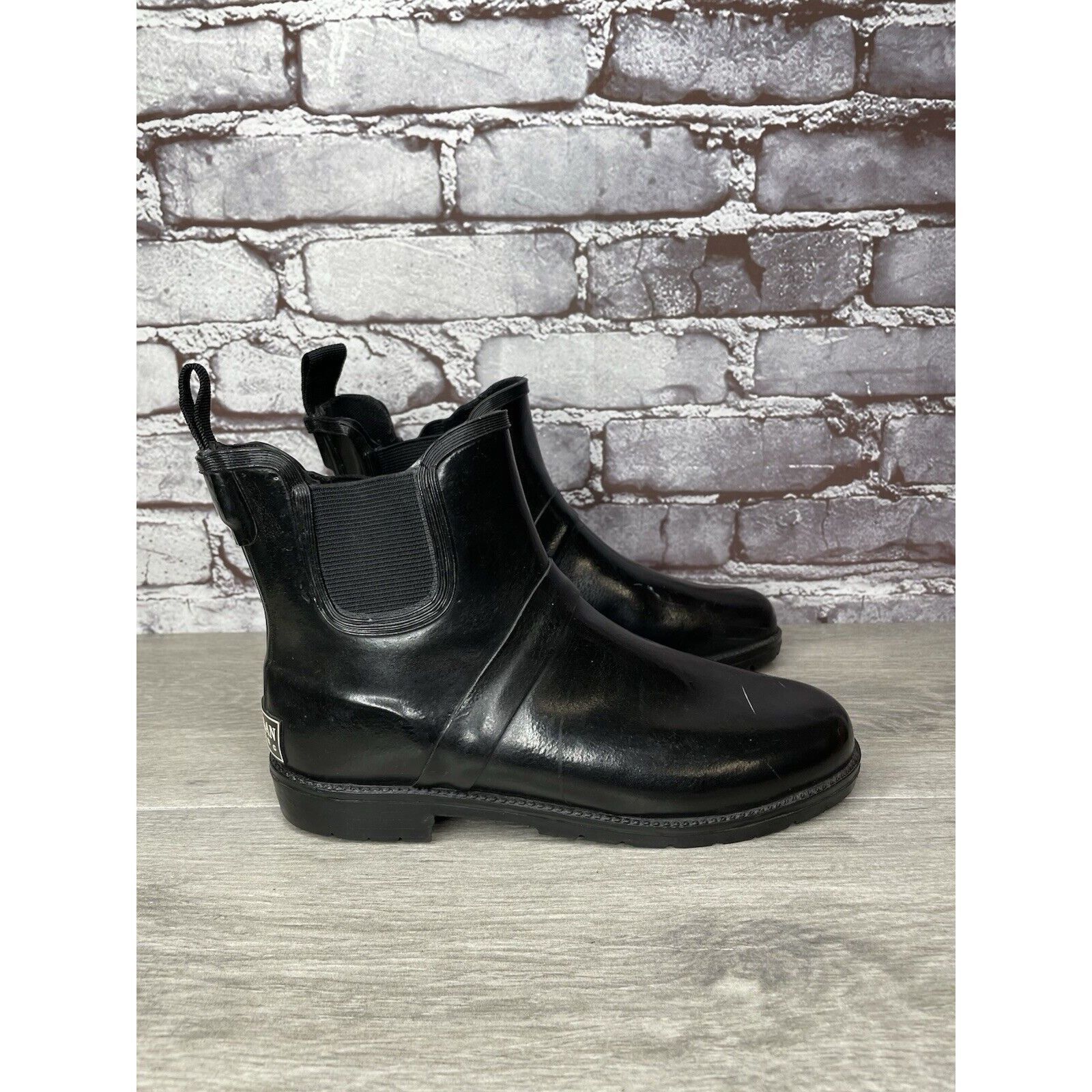 Cole Haan Cole Haan Sporting Black Rubber Pull On Chelsea Ankle Rain B Size US 6 / IT 36 - 12 Thumbnail