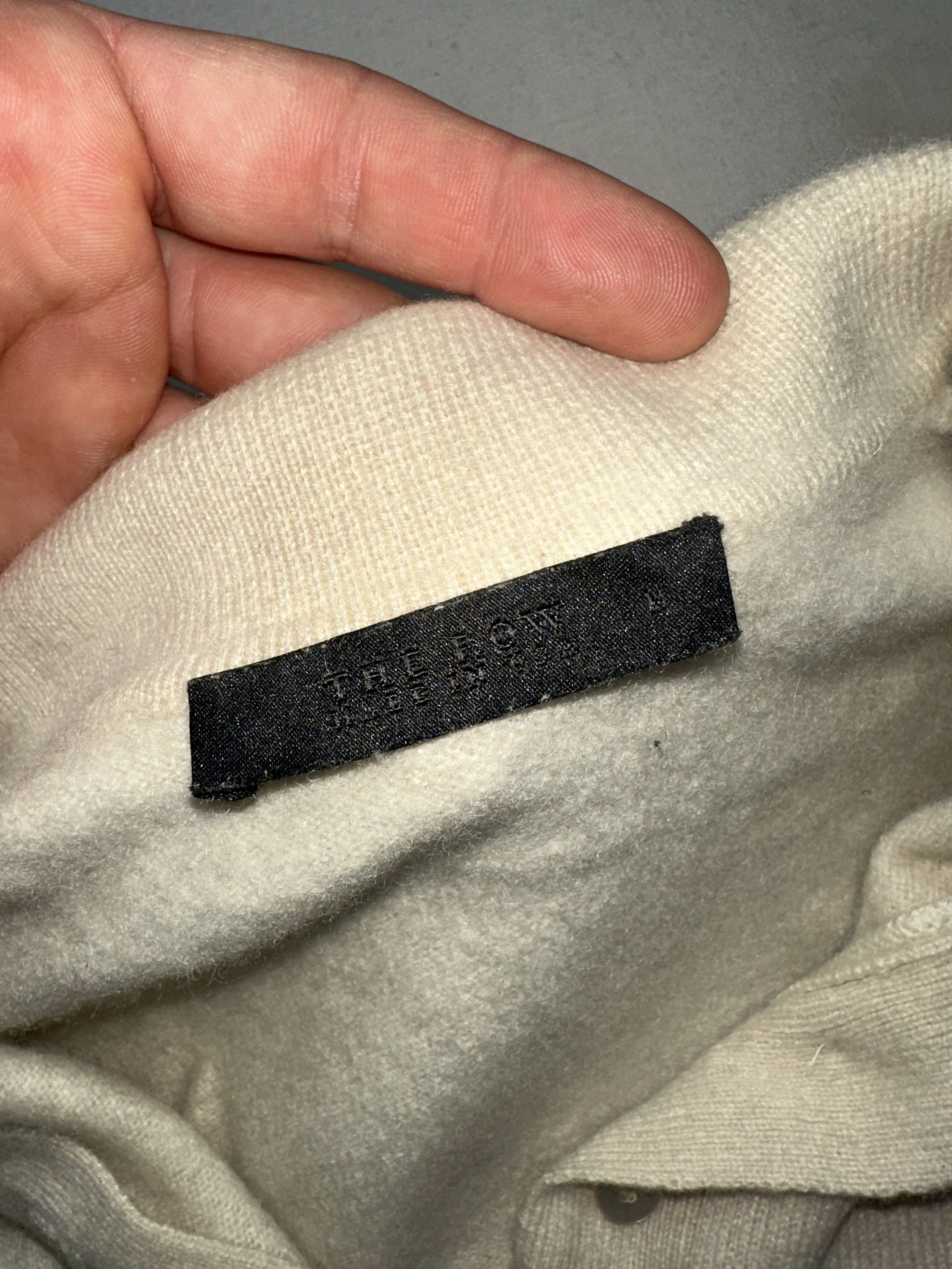 The Row The Row Cashmere Silk Knit Sweater Boxy Cropped Size M Size M / US 6-8 / IT 42-44 - 3 Thumbnail