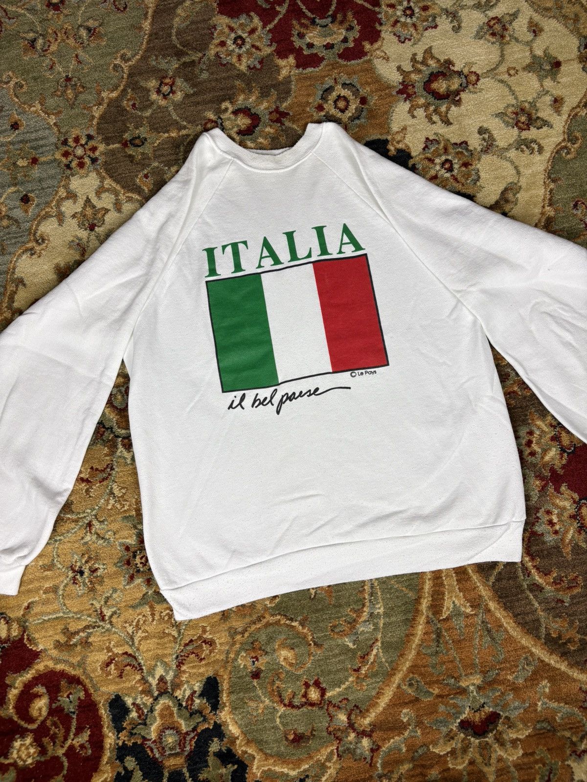 Vintage Vintage Italian Crewneck 1990s Size US L / EU 52-54 / 3 - 2 Thumbnail