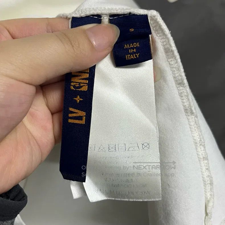 Louis Vuitton Louis Vuitton White Logo monogram printed T-shirt short sl Size US S / EU 44-46 / 1 - 4 Thumbnail