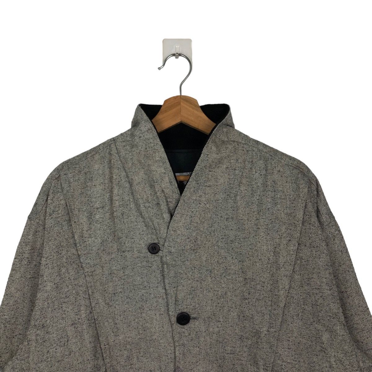 Japanese Brand 🔥WOOL BOMBER JACKET ARTISANAT JAPAN ISSEY MIYAKE Size US L / EU 52-54 / 3 - 2 Thumbnail