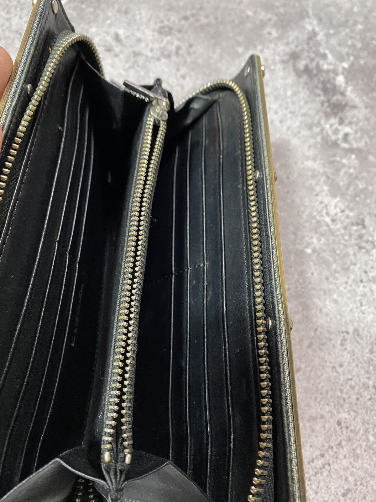 Diesel × Vintage DIESEL Avant Garde denim wallet Size ONE SIZE - 11 Thumbnail