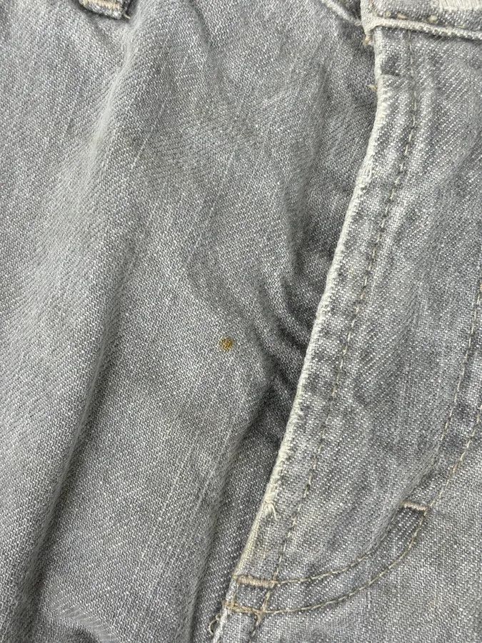 Just Cavalli AW2004 Cavalli Grey Two Tone Denim Jeans Size US 32 / EU 48 - 11 Thumbnail
