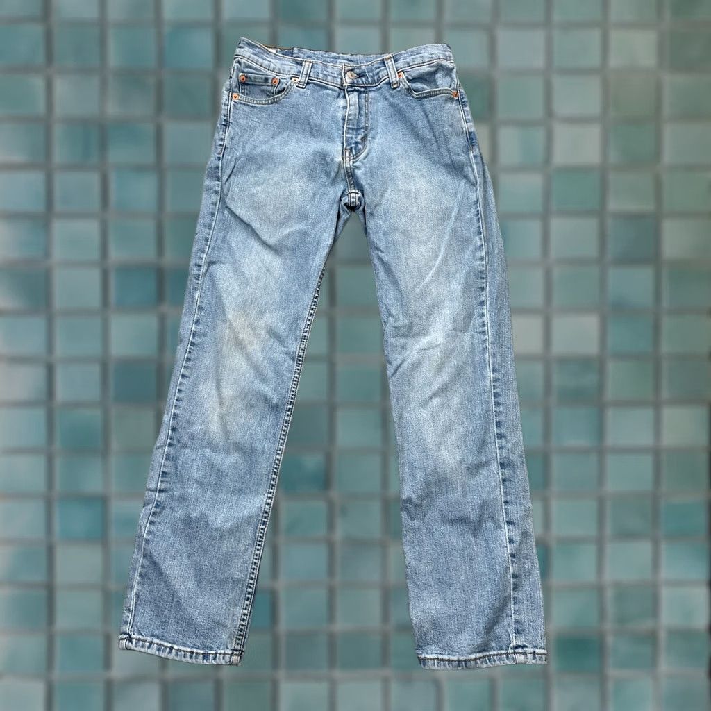 Levi's Levi's 511 Jeans Mens 30x30 Blue Straight Leg Slim Fit Denim Logo Cotton Stretch Category: Jeans Professional Structure Size US 28 / EU 44 - 1 Thumbnail