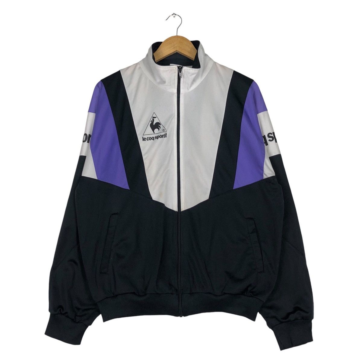 Japanese Brand × Le Coq Sportif Vintage Le Coq Sportif Vintage Jacket Running Wear 90s Size US M / EU 48-50 / 2 - 1 Thumbnail