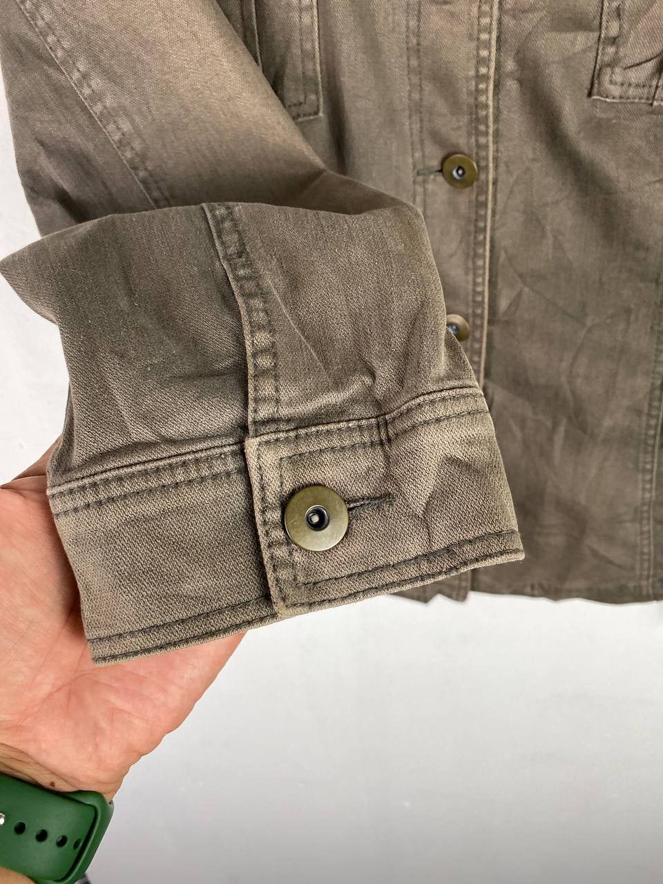 Japanese Brand vintage japanese brand denim jacket nice design Size L / US 10 / IT 46 - 4 Thumbnail