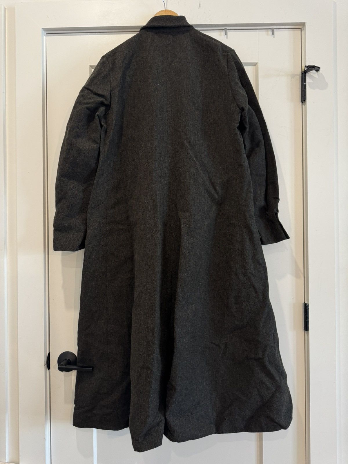 Paul Harnden Shoemakers Brown Herringbone Long Coat Size US M / EU 48-50 / 2 - 2 Thumbnail