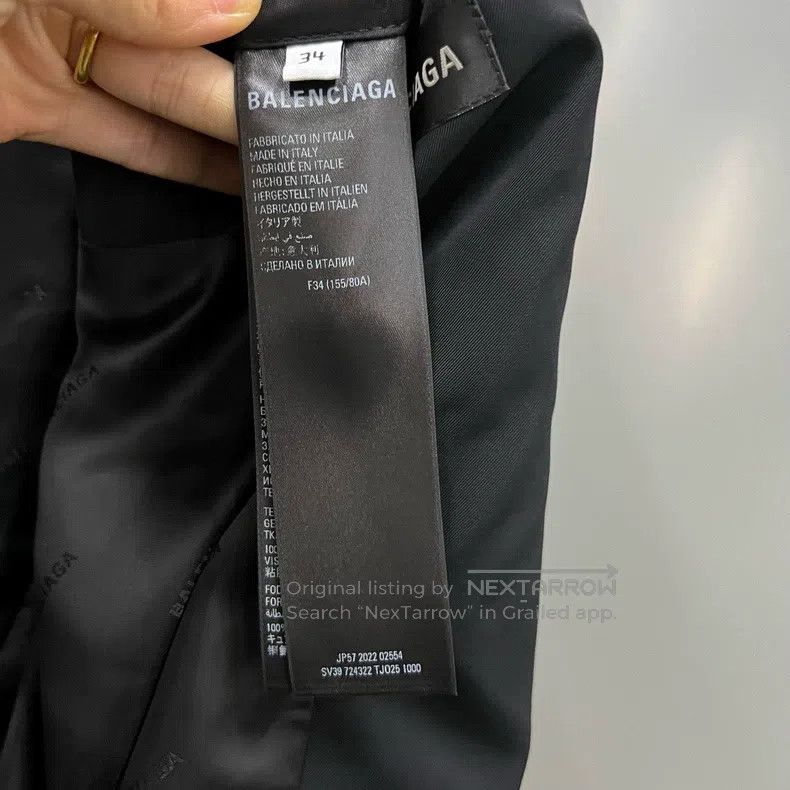 Balenciaga Balenciaga blazer Size XXS / US 00 / IT 34 - 4 Thumbnail