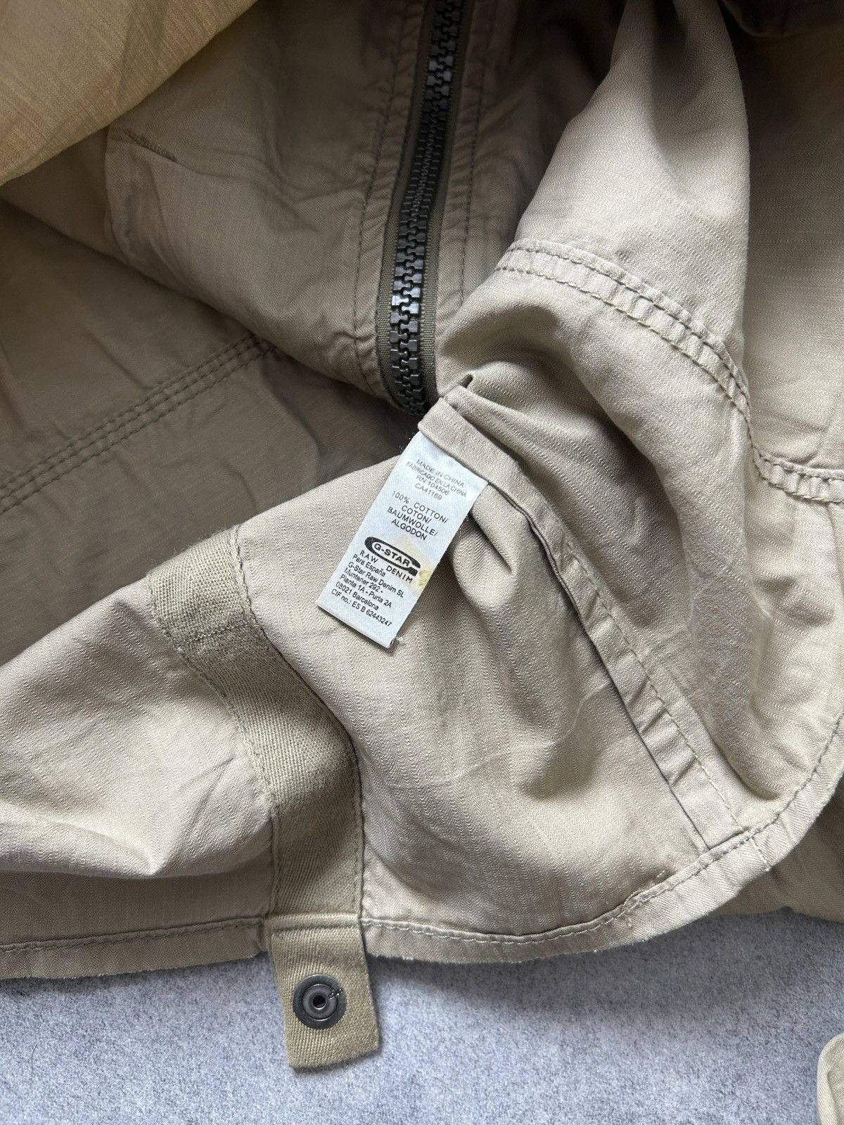 G-Star Vintage G-star Raw multi-pocket jacket mens army Size US XL / EU 56 / 4 - 5 Thumbnail