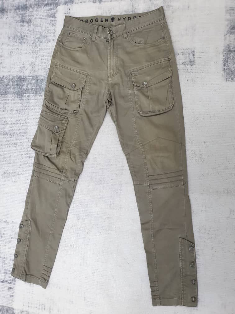 HYDROGEN Hydrogen H2J skull Japanese brand pant Size US 30 / EU 46 - 6 Thumbnail