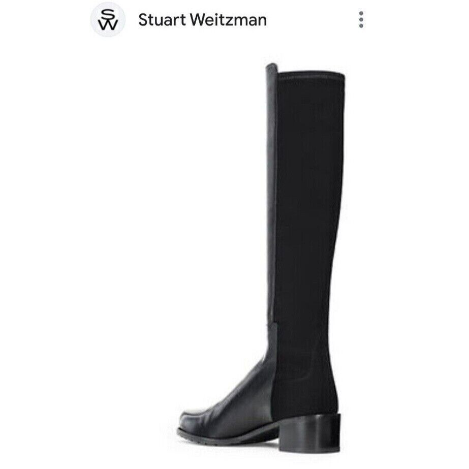 Stuart Weitzman STUART WEITZMAN Leather Knee High Black Riding Boots Size 8 Size US 8 / IT 38 - 15 Thumbnail