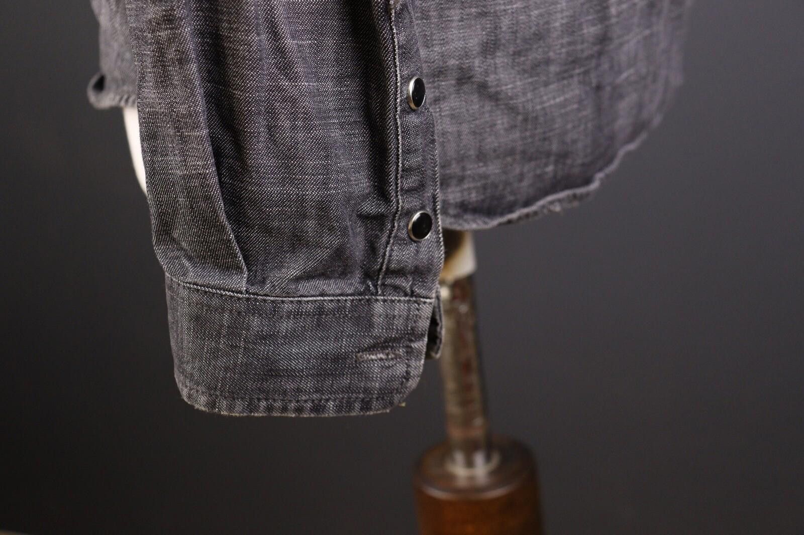 The Kooples The Kooples Jeans Fitted Gray Button Down Shirt Size M Size US M / EU 48-50 / 2 - 7 Thumbnail