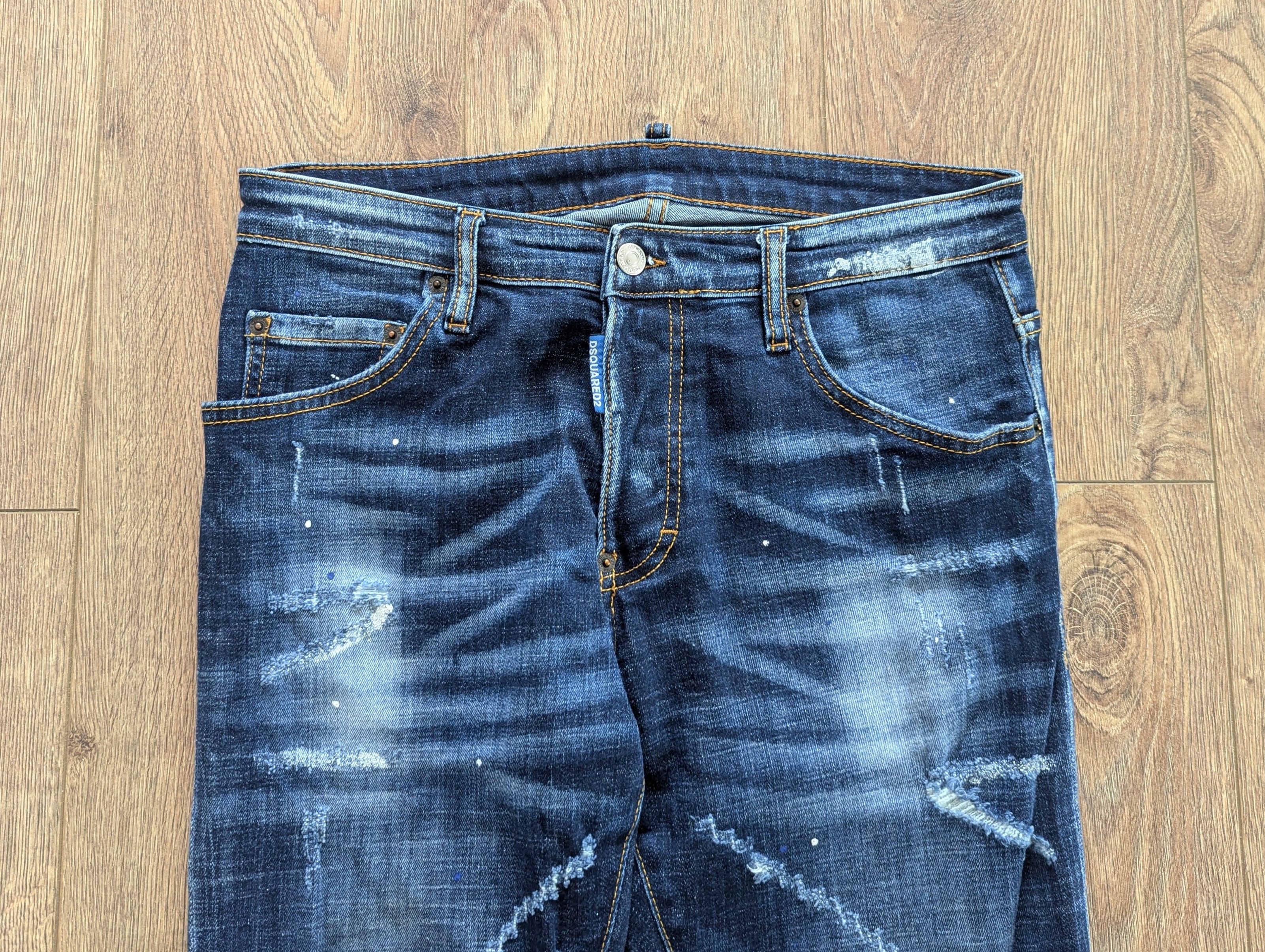 Dsquared2 Dsquared2 Tidy Biker Jean Made In Italy Luxury Brand Size US 28 / EU 44 - 2 Thumbnail