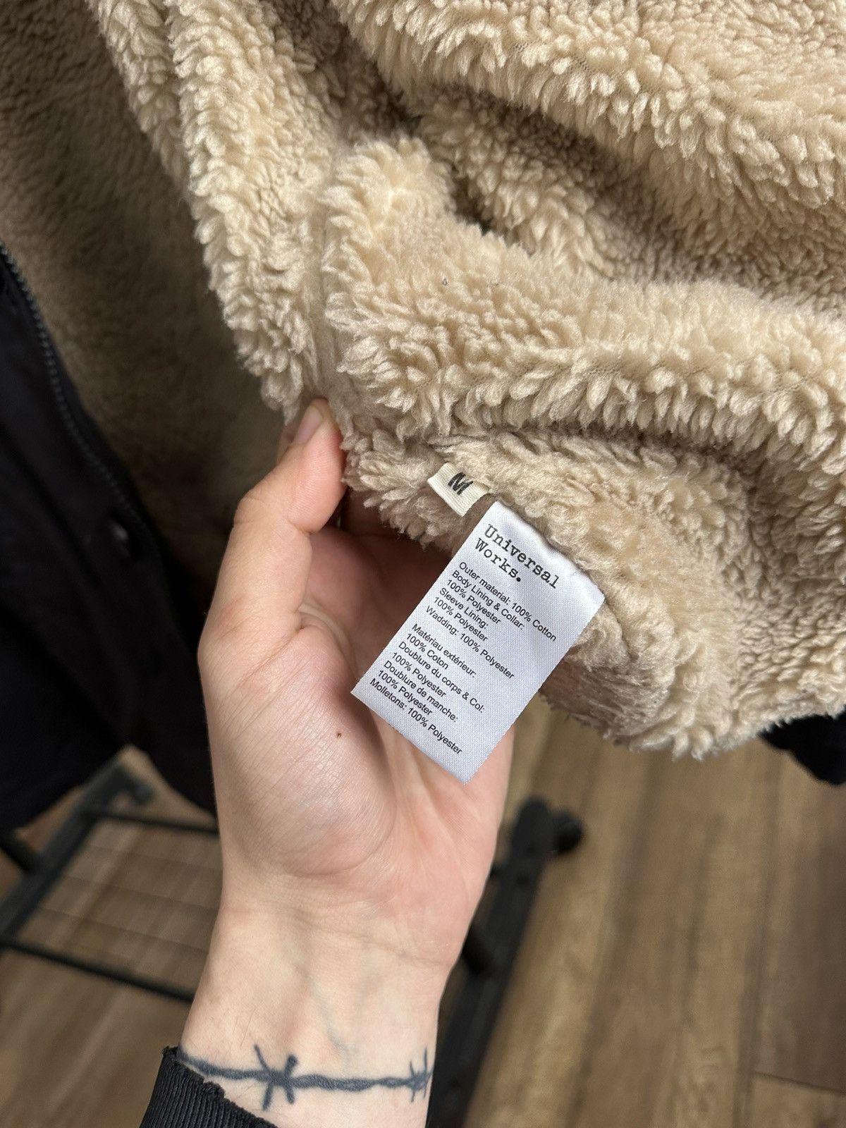 Universal Works Universal Works Twill Deck N1 Fleece Jacket Size US M / EU 48-50 / 2 - 12 Thumbnail