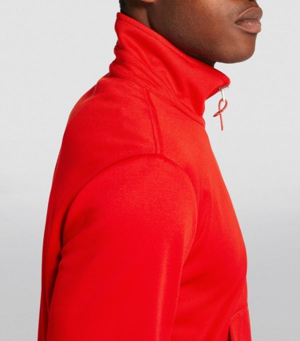 Tom Ford o1loc1c0724 JZL001 Zip-Up Sweatshirt in Red Size US M / EU 48-50 / 2 - 4 Thumbnail